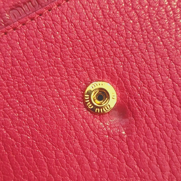 Miu miu leather card wallet - Picture 3 of 6